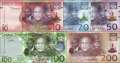 Lesotho: 10 - 200 Maloti (5 Banknoten)