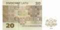 Lettland - 20  Latu (#055b_UNC)