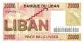 Libanon - 20.000  Livres (#072-94_UNC)