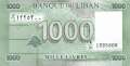 Libanon - 1.000  Livres (#090a_UNC)