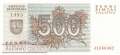 Lituhania - 500  Talonu (#046_UNC)