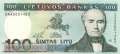 Litauen - 100  Litu (#050b_UNC)