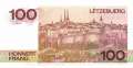 Luxemburg - 100  Francs (#057a-U1_UNC)