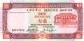 Macao - 10  Patacas (#076b-1_UNC)