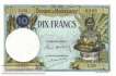 Madagaskar - 10  Francs (#036_AU)
