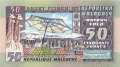 Madagascar - 50  Francs (#062a_UNC)