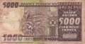 Madagascar - 5.000  Francs (#066a_F)