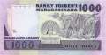 Madagaskar - 1.000  Francs (#068a_UNC)