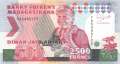 Madagascar - 2.500  Francs (#072Aa_UNC)