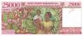 Madagaskar - 25.000  Francs (#082_UNC)