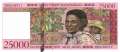 Madagascar - 25.000  Francs (#082_UNC)