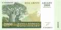 Madagaskar - 2.000  Ariary (#083_UNC)