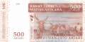 Madagaskar - 500  Ariary (#088b_UNC)