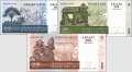 Madagaskar: 100 - 500 Ariary (3 Banknoten)