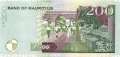 Mauritius - 200  Rupees (#057b_UNC)