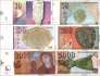 Macedonia: 10 - 5.000 Denari (6 banknotes)
