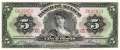 Mexico - 5  Pesos (#060h-AIQ_UNC)