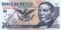 Mexico - 20  Pesos (#111-BQ_UNC)