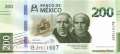 Mexico - 200  Pesos (#135c-U3_UNC)