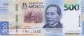 Mexico - 500  Pesos (#141-5_UNC)