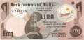 Malta - 1  Lira (#034b_UNC)