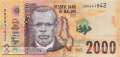 Malawi - 2.000  Kwacha (#070c_UNC)