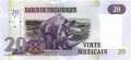 Mozambique - 20  Meticais (#143_UNC)