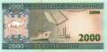 Mauretania - 2.000  Ouguiya (#014a_UNC)
