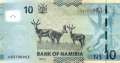 Namibia - 10  Namibia Dollars (#011a_UNC)
