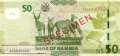 Namibia - 50  Namibia Dollars - SPECIMEN (#013s_UNC)