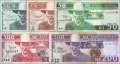 Namibia: 10 - 200 Dollars (5 Banknoten)