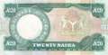 Nigeria - 20  Naira (#026g-01-2_UNC)