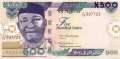 Nigeria - 500  Naira (#030p_UNC)