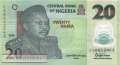 Nigeria - 20  Naira (#034k_UNC)