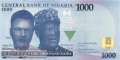 Nigeria - 1.000  Naira (#049a_UNC)