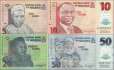 Nigeria: 5 - 50 Naira Polymer (4 Banknoten)