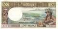 New Caledonia - 100  Francs (#063b_UNC)