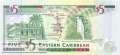 St. Kitts - 5  Dollars (#031k_UNC)