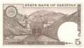 Pakistan - 5  Rupees (#028-1_UNC)