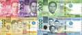 Philippinen: 50 - 1.000 Piso (5 Banknoten)