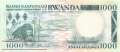 Rwanda - 1.000  Francs (#021_UNC)