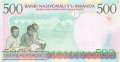Ruanda - 500  Francs (#026a_UNC)