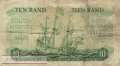 South Africa - 10  Rand (#107b_F)