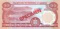Samoa - 5  Tala - SPECIMEN (#026S_UNC)