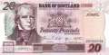 Schottland - 20  Pounds - Ersatzbanknote (#121bR_UNC)