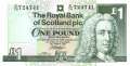 Schottland - 1  Pound (#351d_UNC)