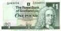 Scotland - 1  Pound (#351e-01_UNC)