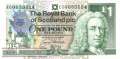 Scotland - 1  Pound (#356a_UNC)