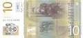 Serbien - 10  Dinara (#046a_UNC)