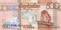 Seychelles - 500  Rupees (#045_UNC)